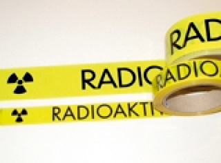 Klebeband Radioaktiv