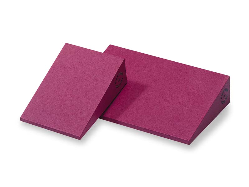 Keil 15° / 18 x 24 x 7/1 cm, skinfoam, gelb