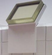 Aufsteckfenster Bleiglas LKV-30 mm Pb für Comecer  Blei-Burg