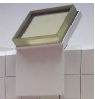 Aufsteckfenster Bleiglas LKV-50 mm Pb für Comecer  Blei-Burg