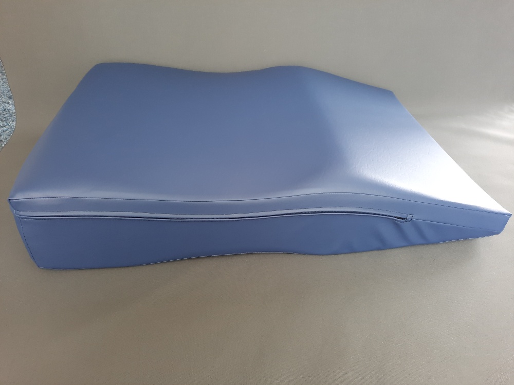 Venenkissen mit Kunstlederbezug , 78 x 52 x 15 cm,Kunstleder, Ocean, Vorführmodell